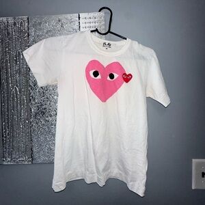 Comme des Garçons PLAY Double Heart T-Shirt